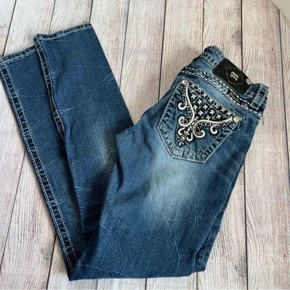 MISS ME Signature Rise Skinny Jeans 28 - Picture 1 of 8